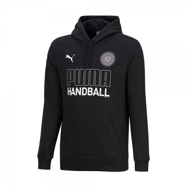 Das Puma Handball Hoodie in schwarz