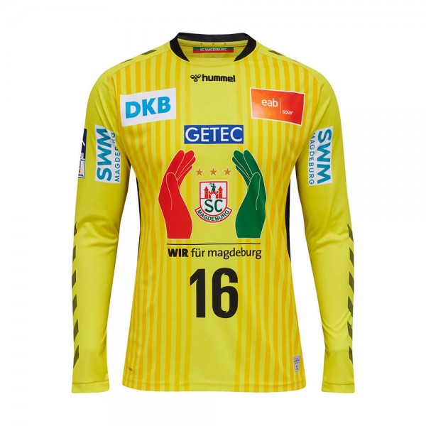 hummel SC Magdeburg Torwart Trikot 2020/21 - yellow