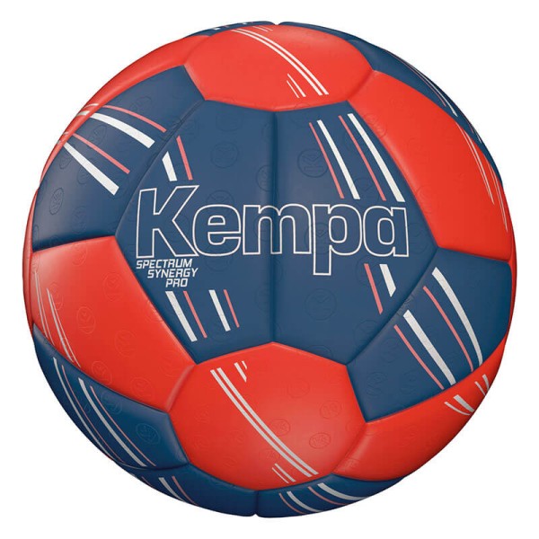 Der neue Kempa Spectrum Synergy Pro Handball für 2022 in ice grau/fluo rot